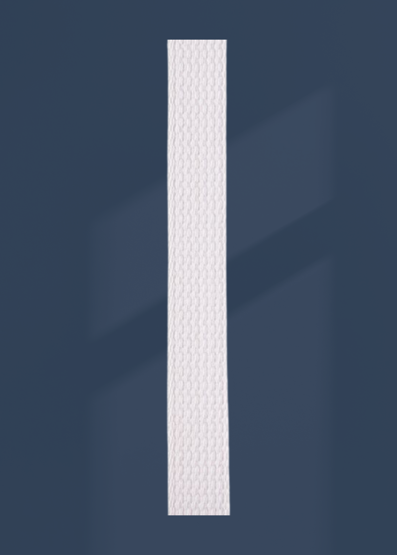 10 Yds. Heavy-Weight 1" Cotton Webbing - White
