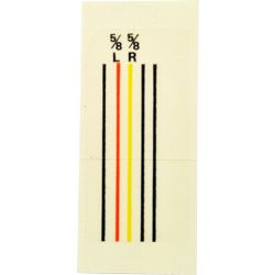 SERGER GUIDE DECAL