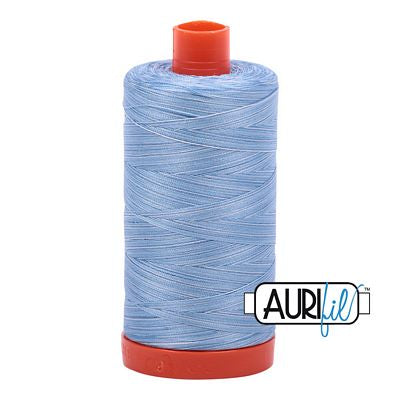Aurifil Vari Mako Thread 50wt 1300m 6ct Stonewash Denim