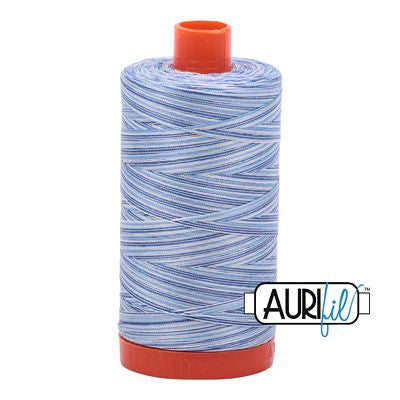Aurifil Vari Mako Thread 50wt 1300m 6ct Storm AT Sea