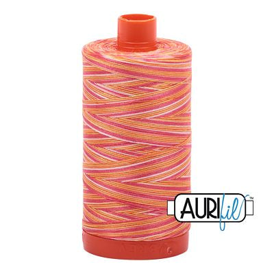 Aurifil Vari Mako Thread 50wt 1300m 6ct Sunset IN Zoagli