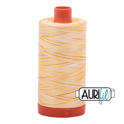 Aurifil Vari Mako Thread 50wt 1300m 6ct Lemons Monterosso
