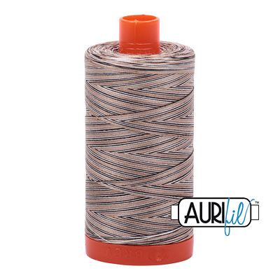 Aurifil Vari Mako Thread 50wt 1300m 6ct Nutty Nougat