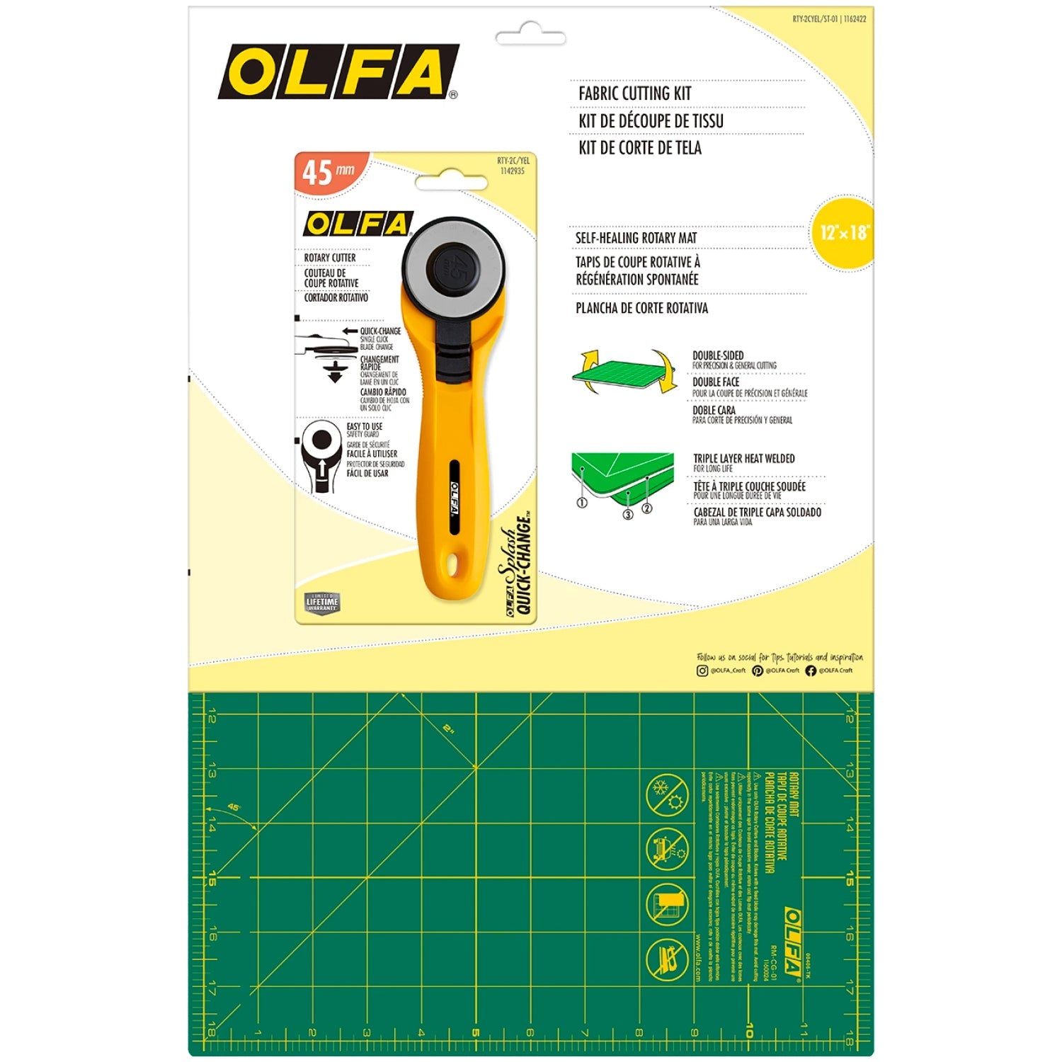 Olfa Fabric Cutting Kit