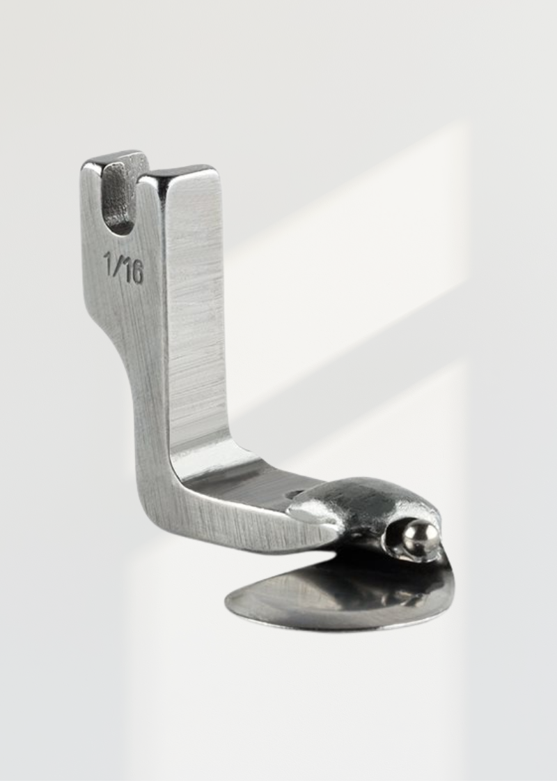 1/16" Double Fold Ball Hem Foot (490358) – Sewing Machine Attachment