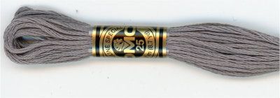 DMC Embroidery Floss 8.7yd 12ct Dark Tin