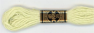 DMC Embroidery Floss 8.7yd 12ct Very LT Tender Green