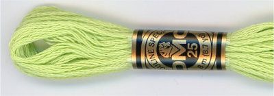 DMC Embroidery Floss 8.7yd 12ct Apple Green