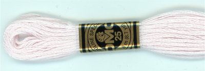 DMC Embroidery Floss 8.7yd 12ct Apple Blossom