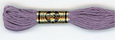DMC Embroidery Floss 8.7yd 12ct Meduim Light Eggplant