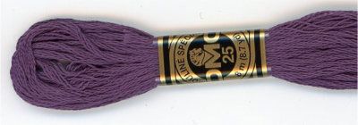 DMC Embroidery Floss 8.7yd 12ct Eggplant