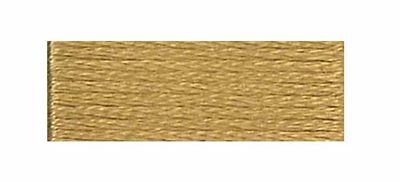 DMC Embroidery Floss 8.7yd 12ct Dark Yellow Beige