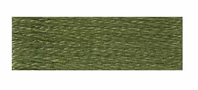 DMC Embroidery Floss 8.7yd 12ct Dark Green Gray