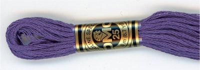 DMC Embroidery Floss 8.7yd 12ct Dark Blueberry