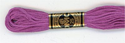 DMC Embroidery Floss 8.7yd 12ct Fucshia