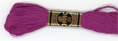 DMC Embroidery Floss 8.7yd 12ct Dark Fucshia