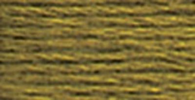 DMC Embroidery Floss 8.7yd 12ct Dark Olive Green