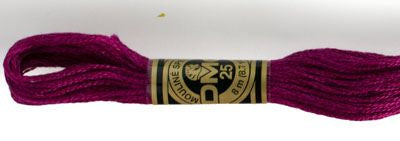 DMC Embroidery Floss 8.7yd 12ct Dark Plum