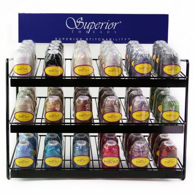 Superior Threads King Tut Cone Display- 18 Colors