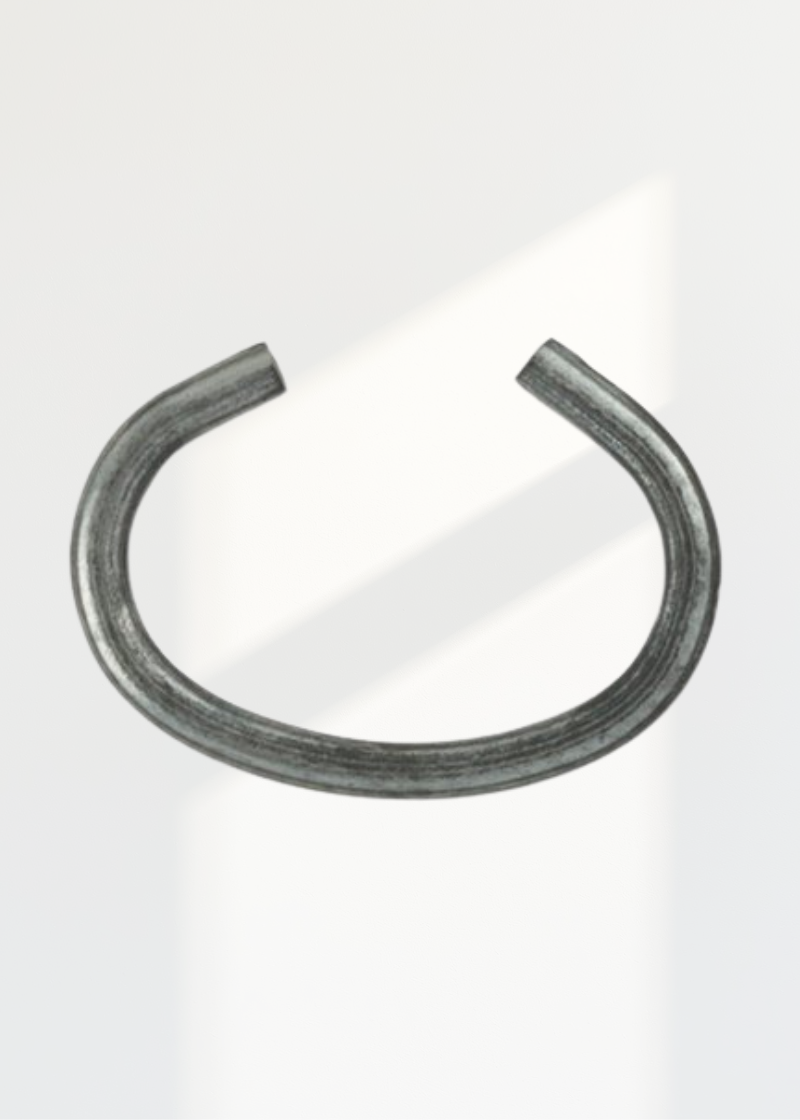 1/2" Belt Hooks for Round Leather Sewing Machine Belts – 12 Pack Replacement Clips