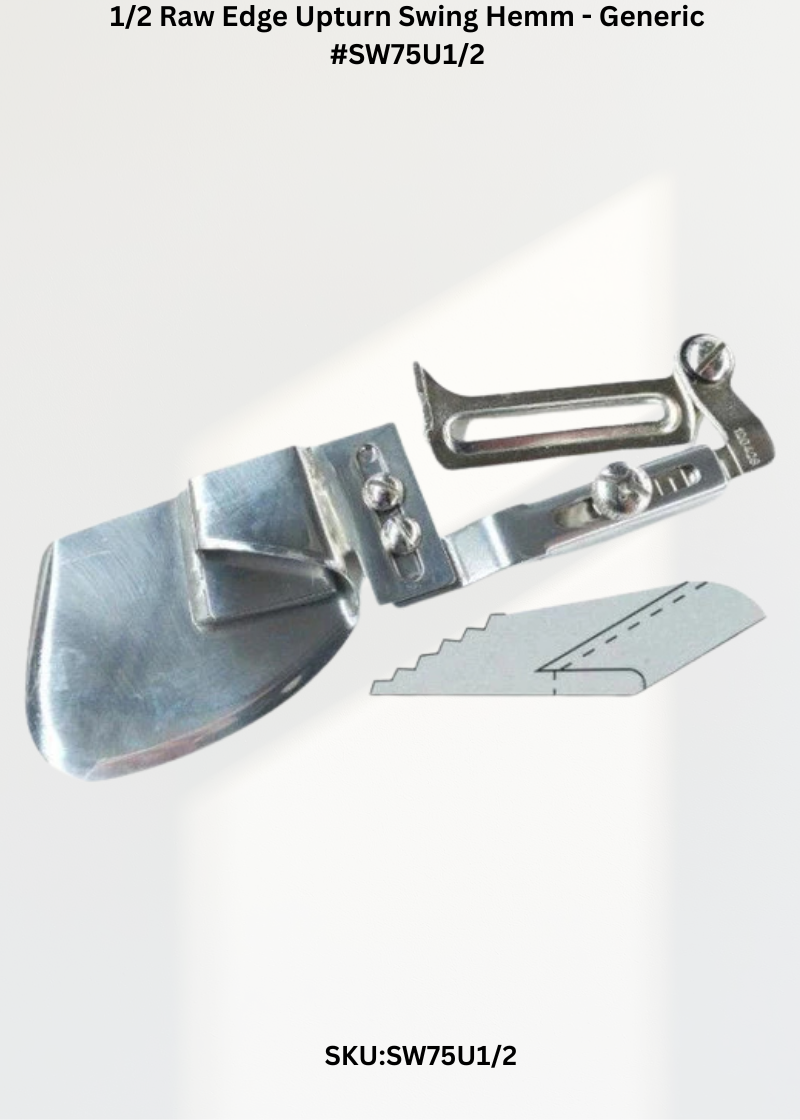 1/2 Raw Edge Upturn Swing Hemm - Generic #SW75U1/2
