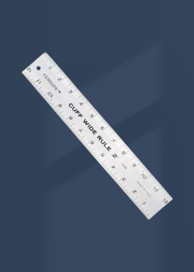 12 X2 Cuff Width Rul - Universal FG14-102