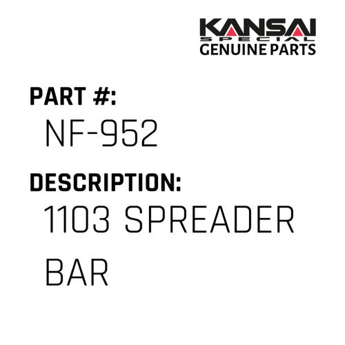 1103 Spreader Bar - Kansai Special #NF-952