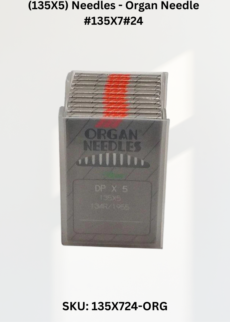 (135X5) Needles - Organ Needle #135X7#24