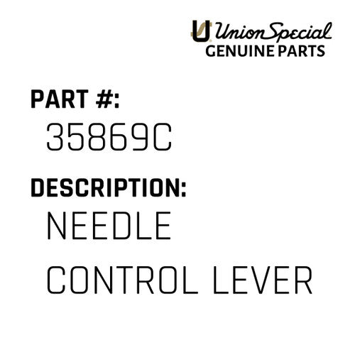 Needle Control Lever - Union Special #35869C