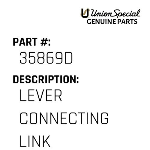 Lever Connecting Link - Union Special #35869D