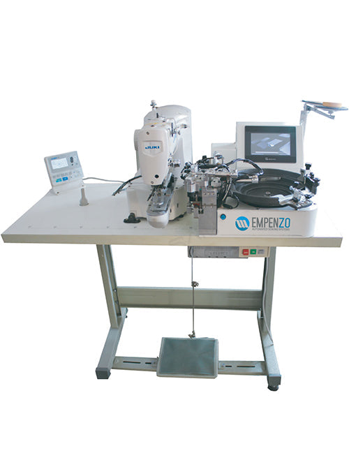 Automatic Button Sewer Machine Made In China Juki Head or Empenzo - Empenzo Automated Sewing Systems