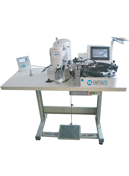 Automatic Button Sewer Machine Made In China Juki Head or Empenzo - Empenzo Automated Sewing Systems