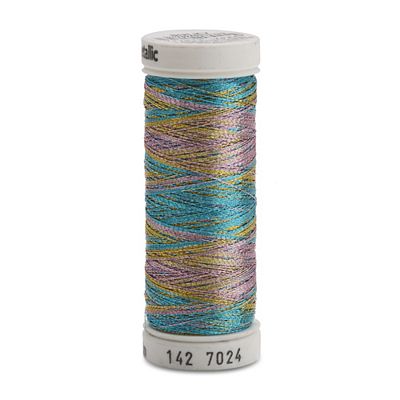 Sulky Metallic Vari 165yd 5ct LT Blu Gold Lavender