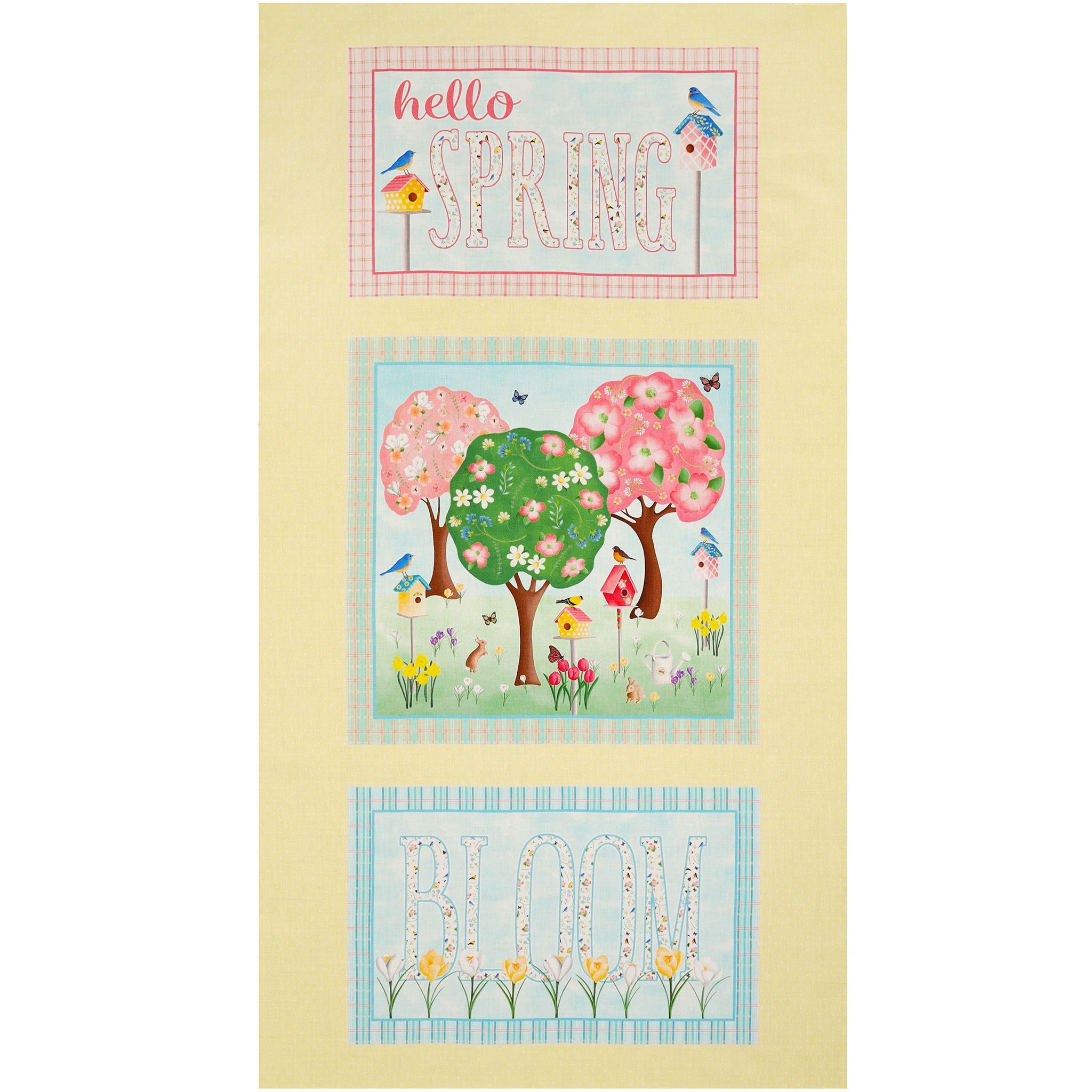 Enchanted Spring Fabric Collection - Enchanted Spring Panel