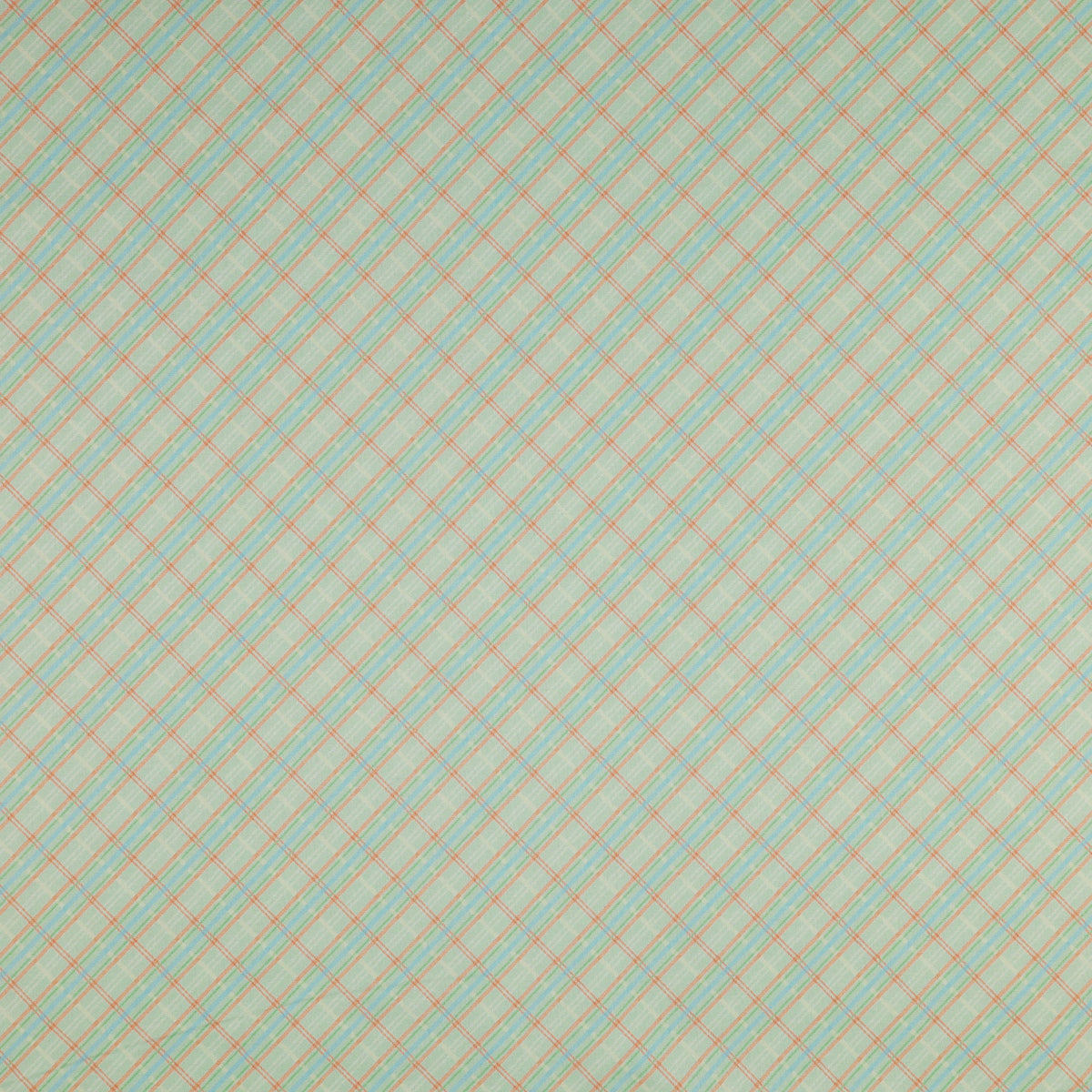 Enchanted Spring Fabric Collection - Pastel Plaid Green