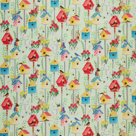 Enchanted Spring Fabric Collection - Enchanted Spring Scenic Green