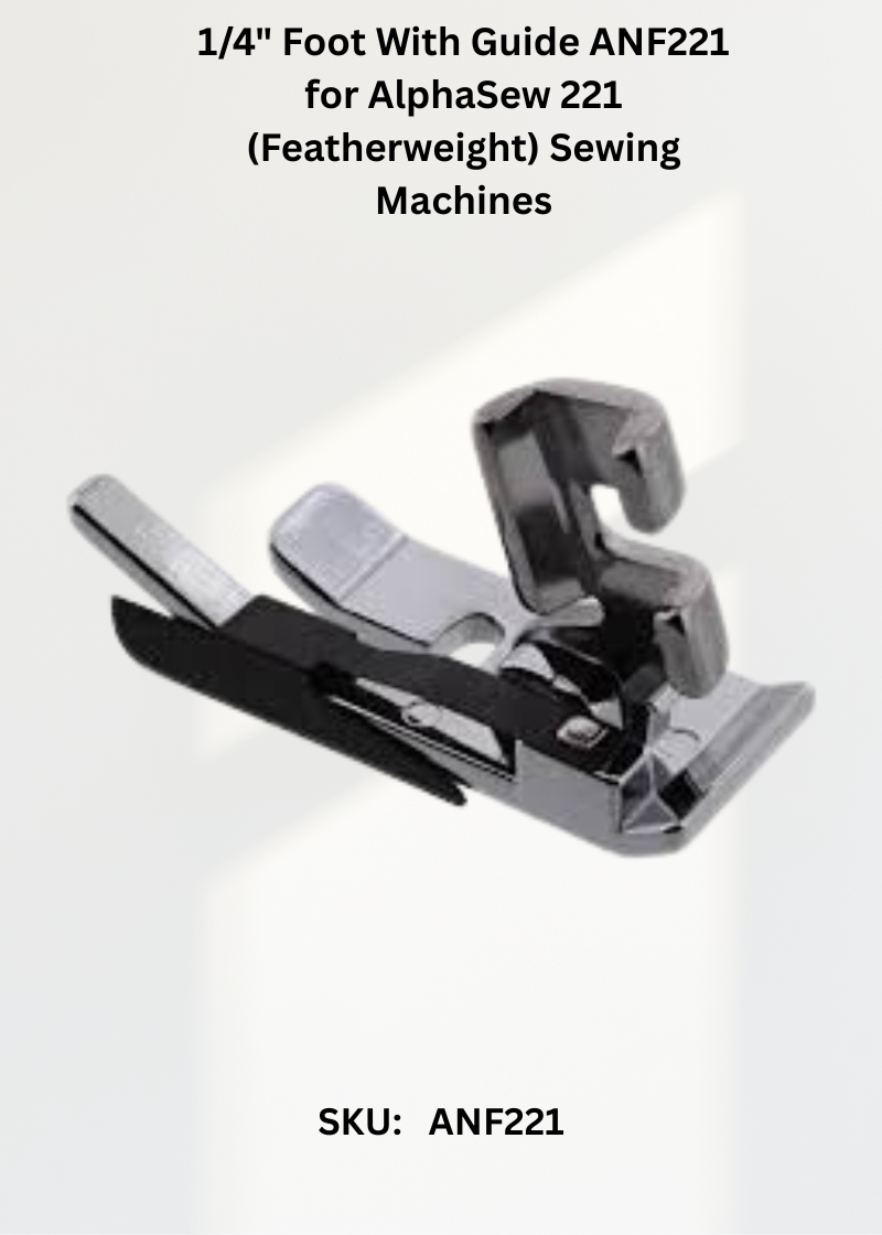 Foot With Guide ANF221 for AlphaSew Industrial Sewing Machines