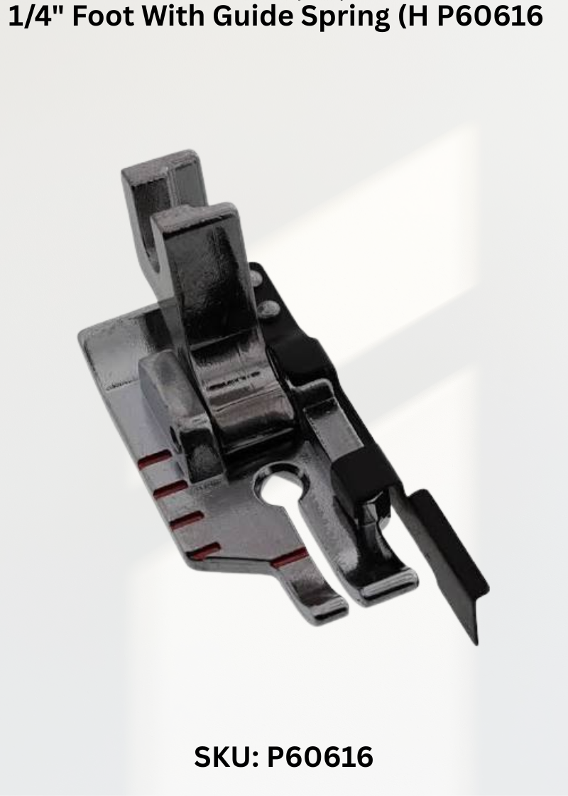 1/4" Foot With Guide Spring (H P60616