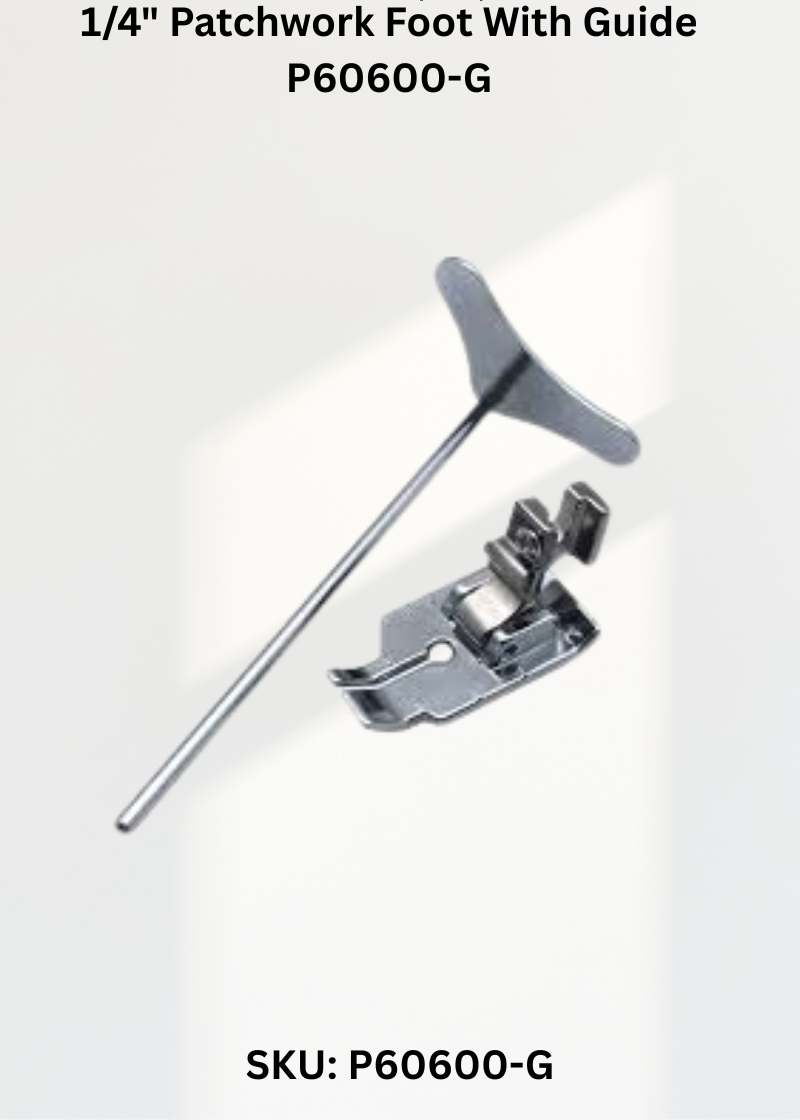 1/4" Patchwork Foot With Guide P60600-G