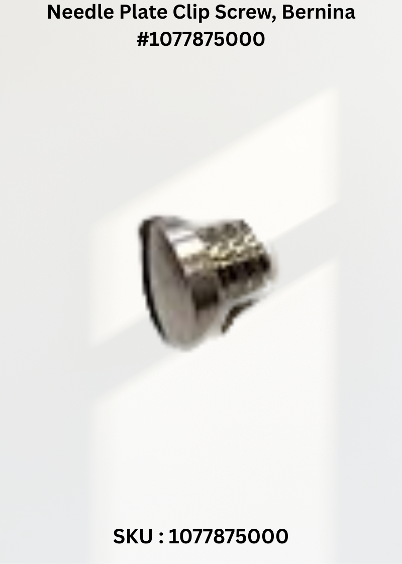 Needle Plate Clip Screw  #1077875000