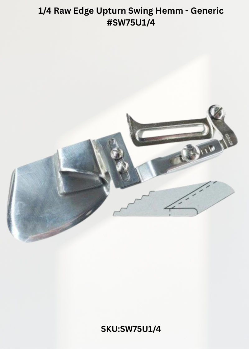 1/4 Raw Edge Upturn Swing Hemm - Generic #SW75U1/4