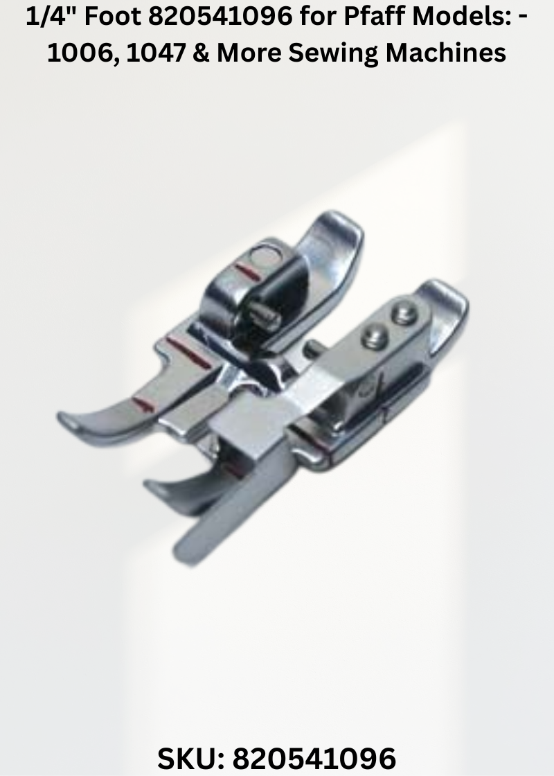 Foot 820541096 — Fits Pfaff 1006, 1047, 1050, 1051 & more