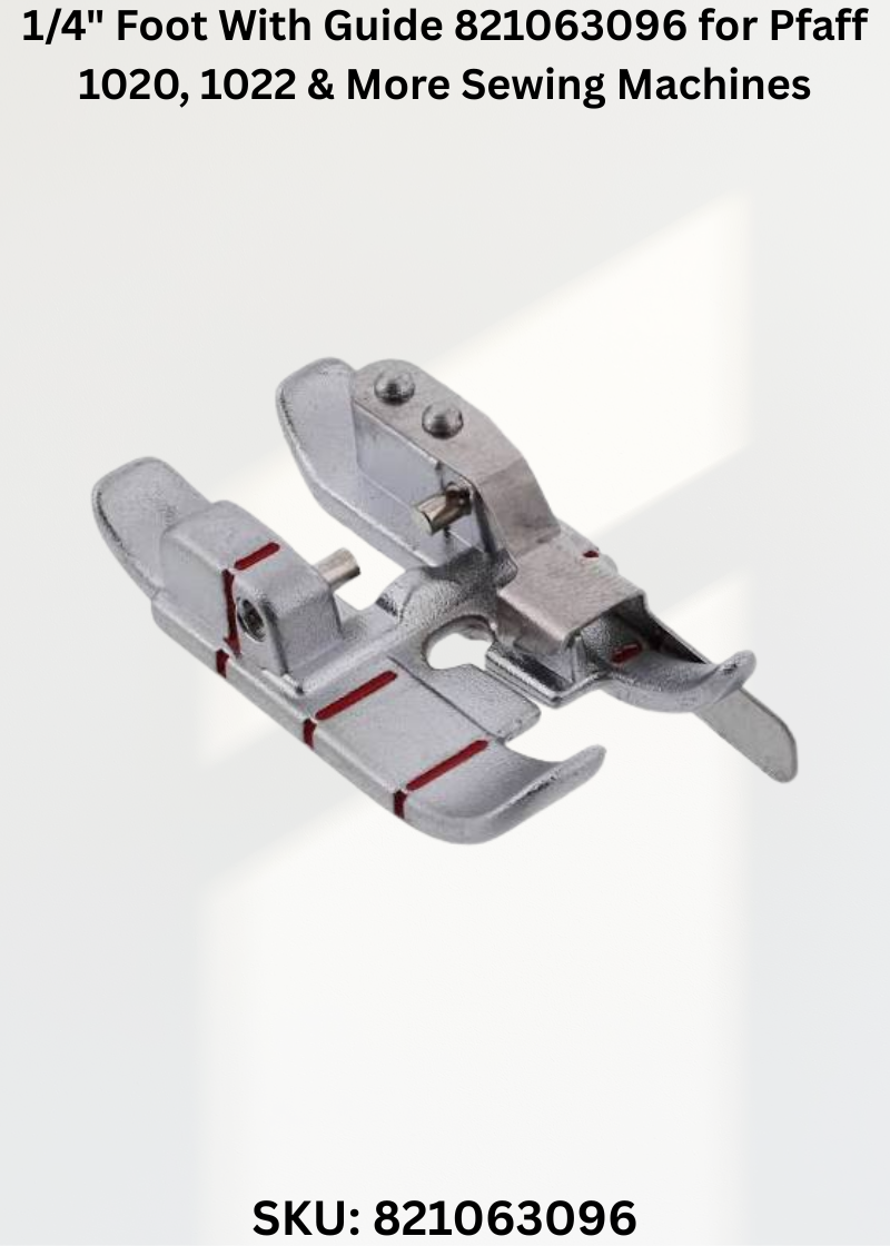 Foot With Guide 821063096 — Fits Pfaff Hobby: 1016, 1020, 1022, 1030 & more
