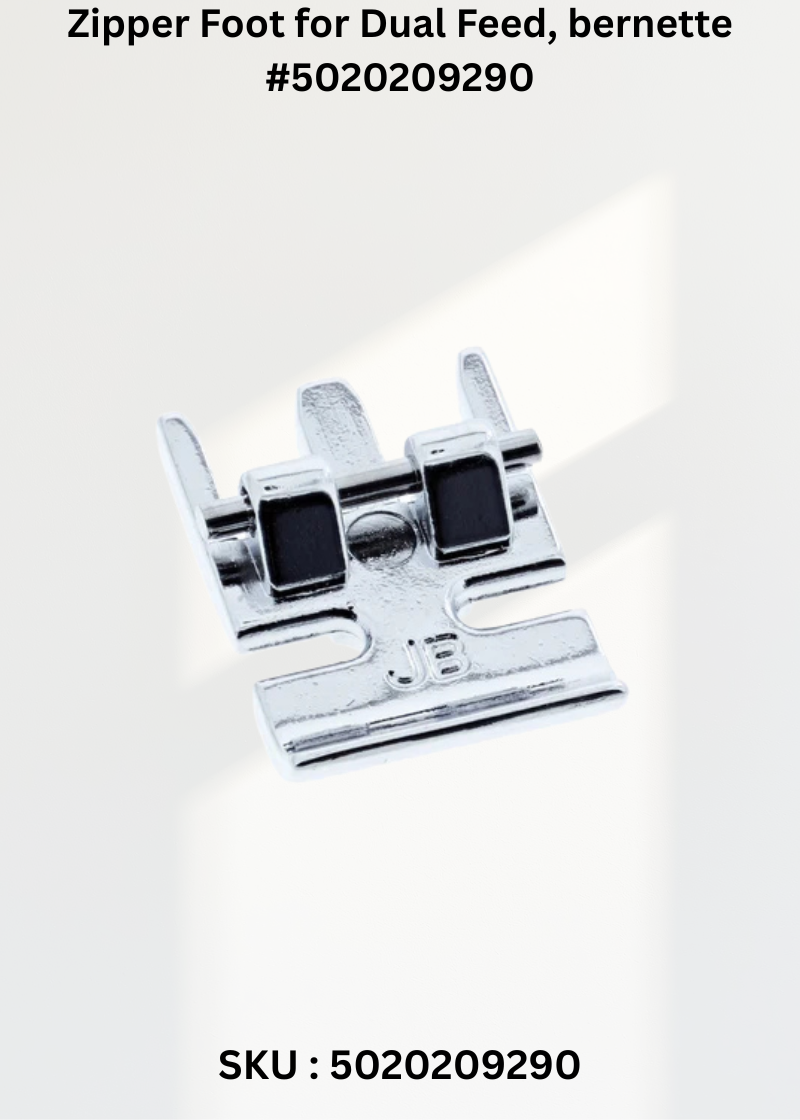 Zipper Foot for Dual Feed for bernette 5020209290