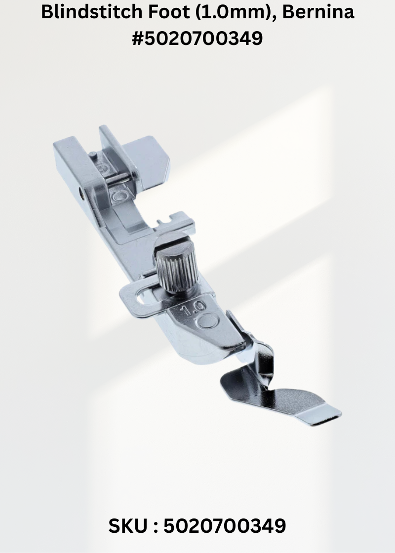 Blindstitch Foot (1.0mm) for Bernina 5020700349