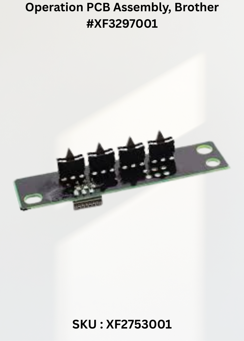 Operation PCB Assembly for Brother XF3297001