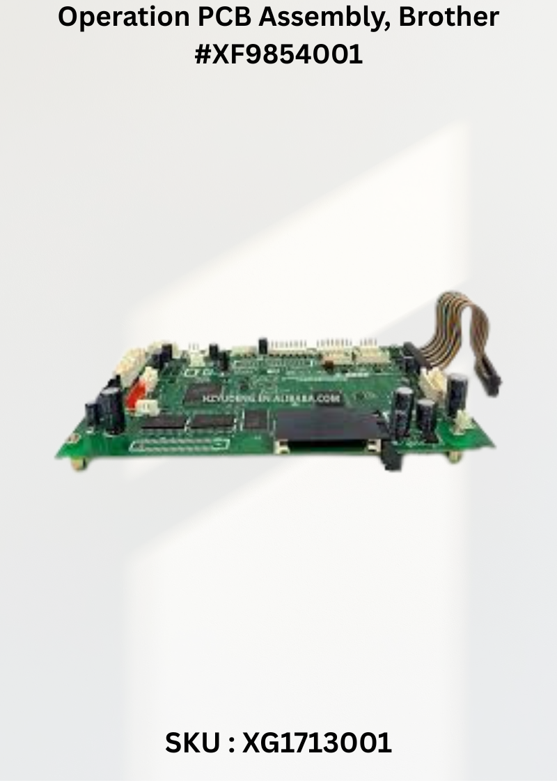 Operation PCB Assembly for Brother XF9854001