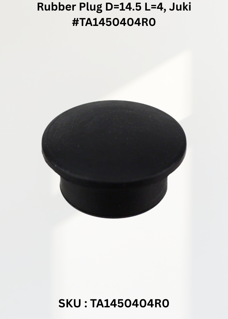 Rubber Plug D=14.5 L=4 for Juki TA1450404R0