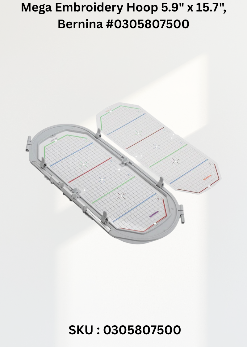Mega Embroidery Hoop 5.9" x 15.7" 0305807500