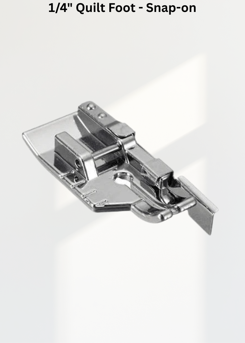 1/4" Quilt Foot - Snap-on